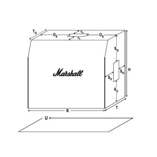 Marshall COVR00025 Schutzhülle für AS-50