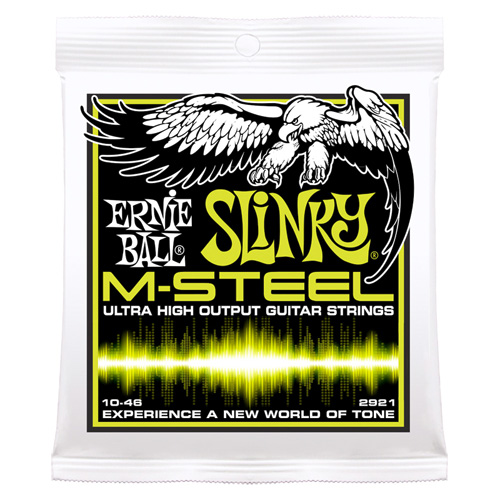 Ernie Ball EB2921 M-Steel Slinky 10-46