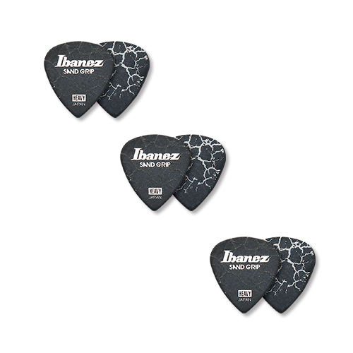 Ibanez PA16MCG-BK Sand Grip 6er Pack