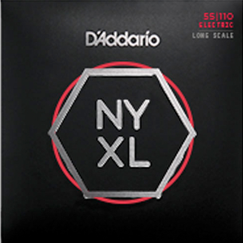 D'Addario NYXL55110 Nickelplated Steel Heavy