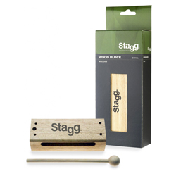 Stagg WB326S Woodblock mit Schlägel Klein