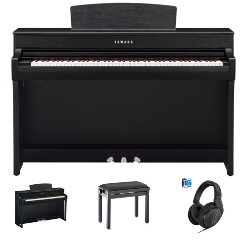 Yamaha CLP-745 B Digitalpiano Set/Bundle