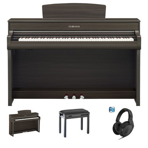 Yamaha CLP-745 DW Digitalpiano Set/Bundle