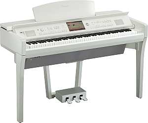 Yamaha CVP-709 PWH Digitalpiano inkl. Aufbau