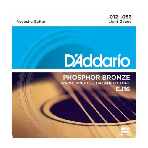 D'Addario EJ-16 Light Akustik Saiten 012 - 053