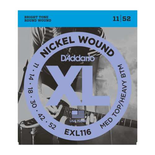 D'Addario EXL-116 Nickel E-Gitarren Saiten 011-052