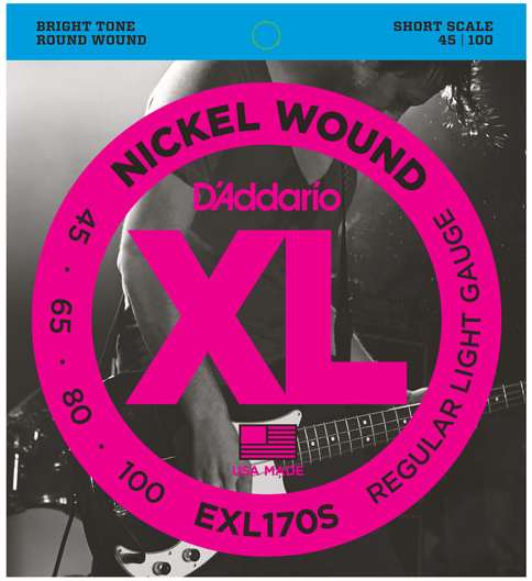 D'Addario EXL170S Nickel E-Bass Saiten 045-100