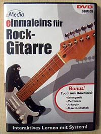 eMedia DVD einmaleins für Rock-Gitarre