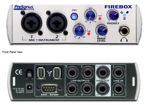 Presonus FIREBOX FireWire Recording System