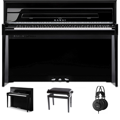 Kawai NV-6 Novus Hybrid Piano Set/Bundle - inkl. Aufbau