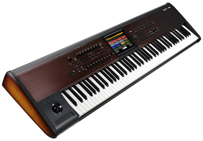 Korg Kronos LS Waterfall Tastatur 88 Tasten Sunburst