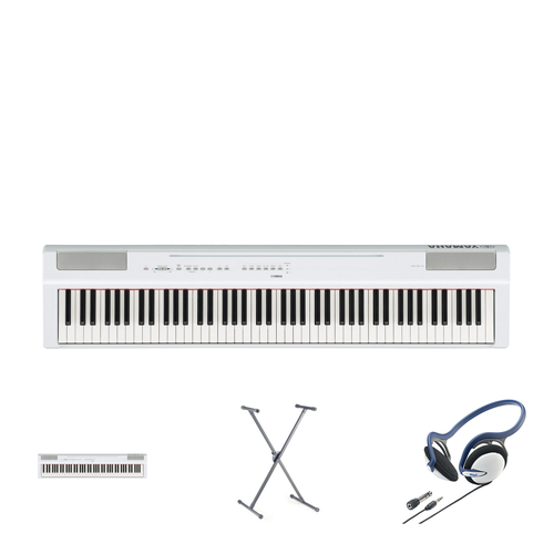 Yamaha P-125 WH StarterSet in weiss