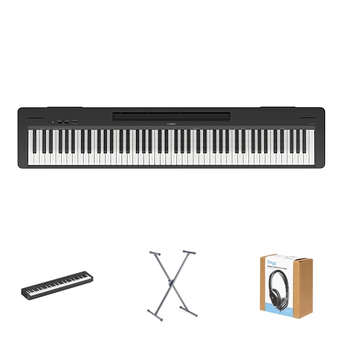 Yamaha P-145 BK Stage Piano Starter Set/Bundle