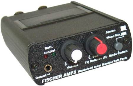 Fischer Amps Hard-Wired InEar Monitor Belt-Pack