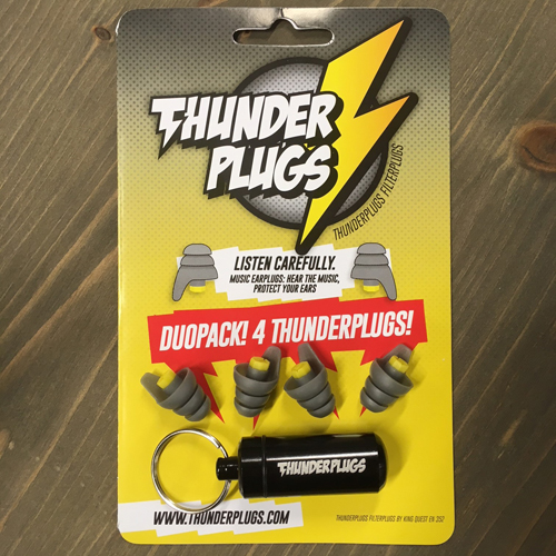 ThunderPlugs Gehörschutz  2Paar inkl. Case TP-B-DP