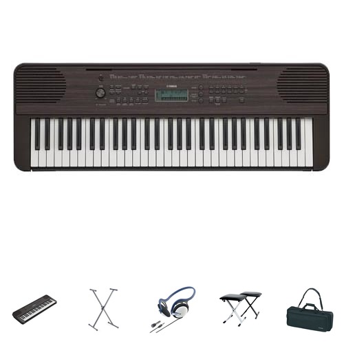 Yamaha PSR-E360 DW Keyboard Home Set