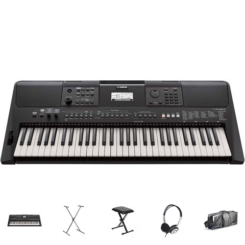 Yamaha PSR-E463 Keyboard Mega Set