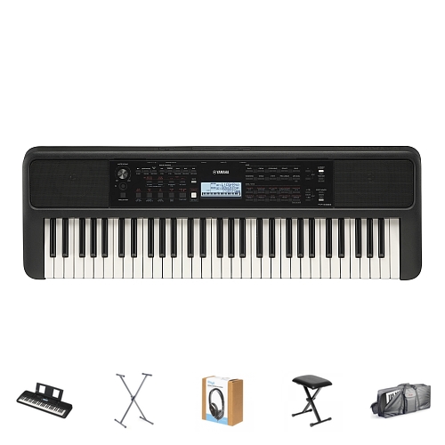 Yamaha PSR-E383 Keyboard Mega Set