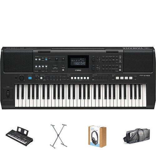 Yamaha PSR-E483 Keyboard Bag-Set