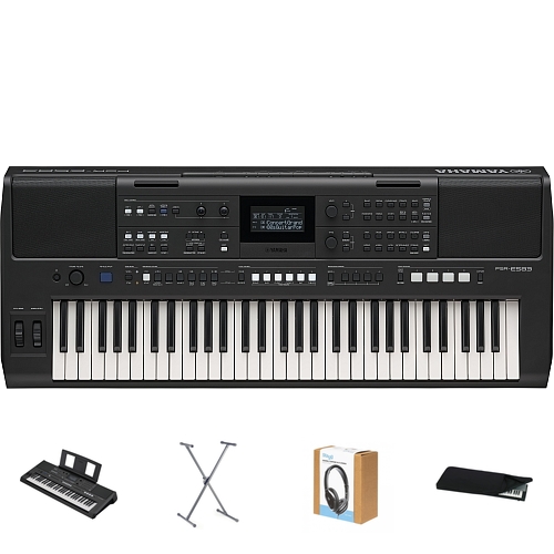 Yamaha PSR-E583 Keyboard Starter Set