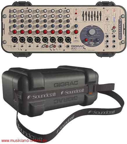 Soundcraft GigRac 600 incl. Case