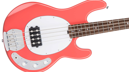 Sterling by Music Man SUB Ray4-FRD E-Bass Fiesta Red