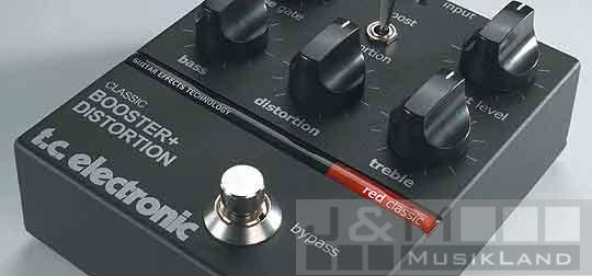TC Electronic Classic Booster + Distortion