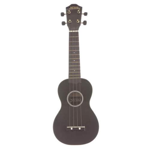 Noir U1S-BK Sopranukulele Schwarz