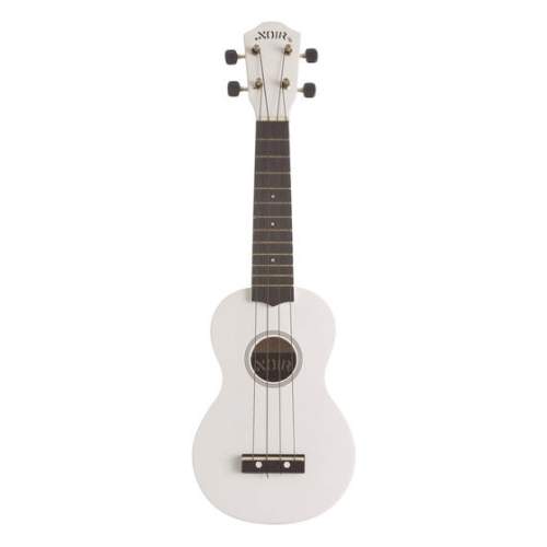 Noir U1S-WT Sopranukulele Weiß