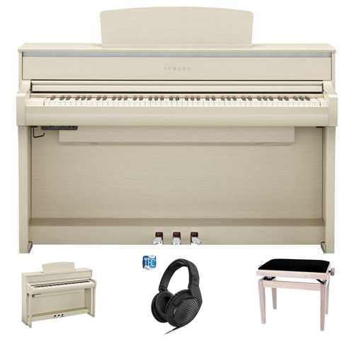 Yamaha CLP-775 WA Digitalpiano Set/Bundle inkl. Aufbau