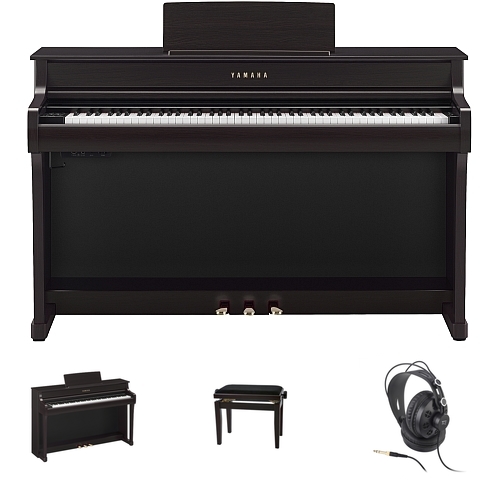 Yamaha CLP-835 R Digital Piano Rosewood Bundle/Set 