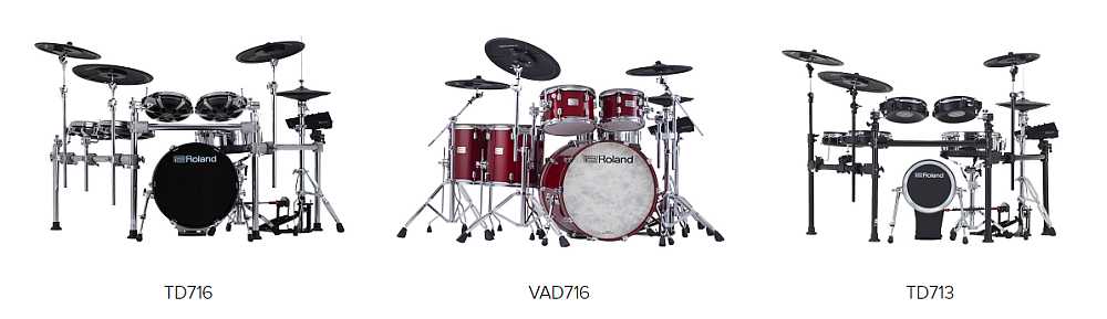 Roland V-drums e-drum kits set schlagzeug
