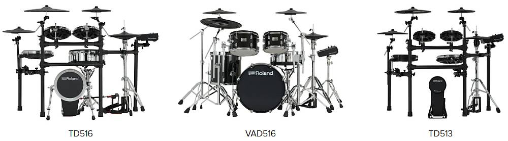 Roland V-Drums TD516 VAD516 TD513